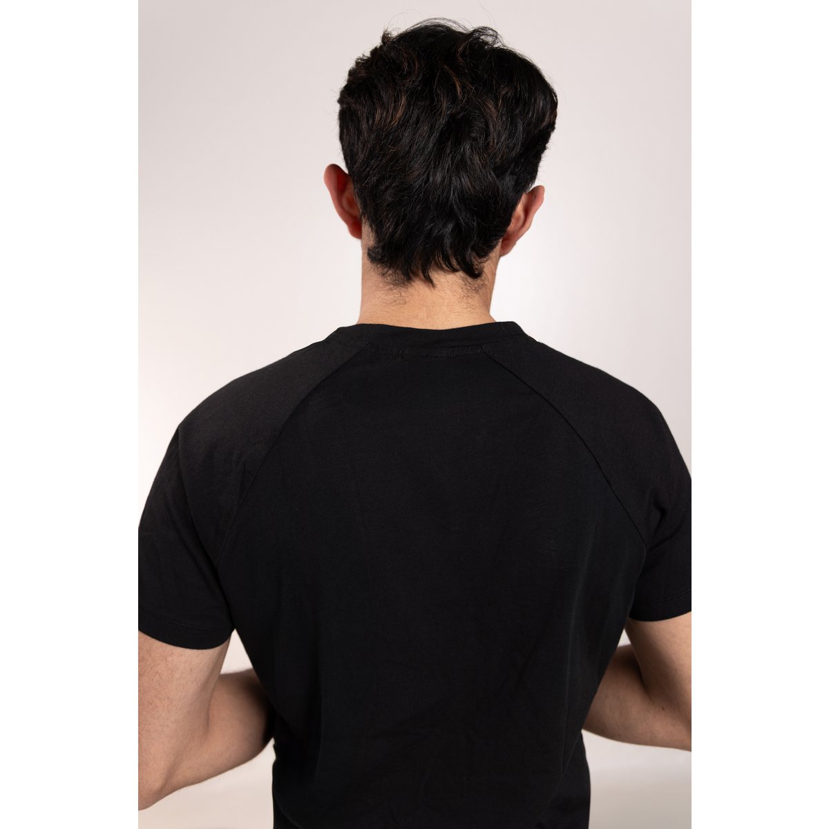 T-shirt shirt met korte mouwen slankfit t-shirt organisch katoen v-neck van geborduurd logo van hoge kwaliteit