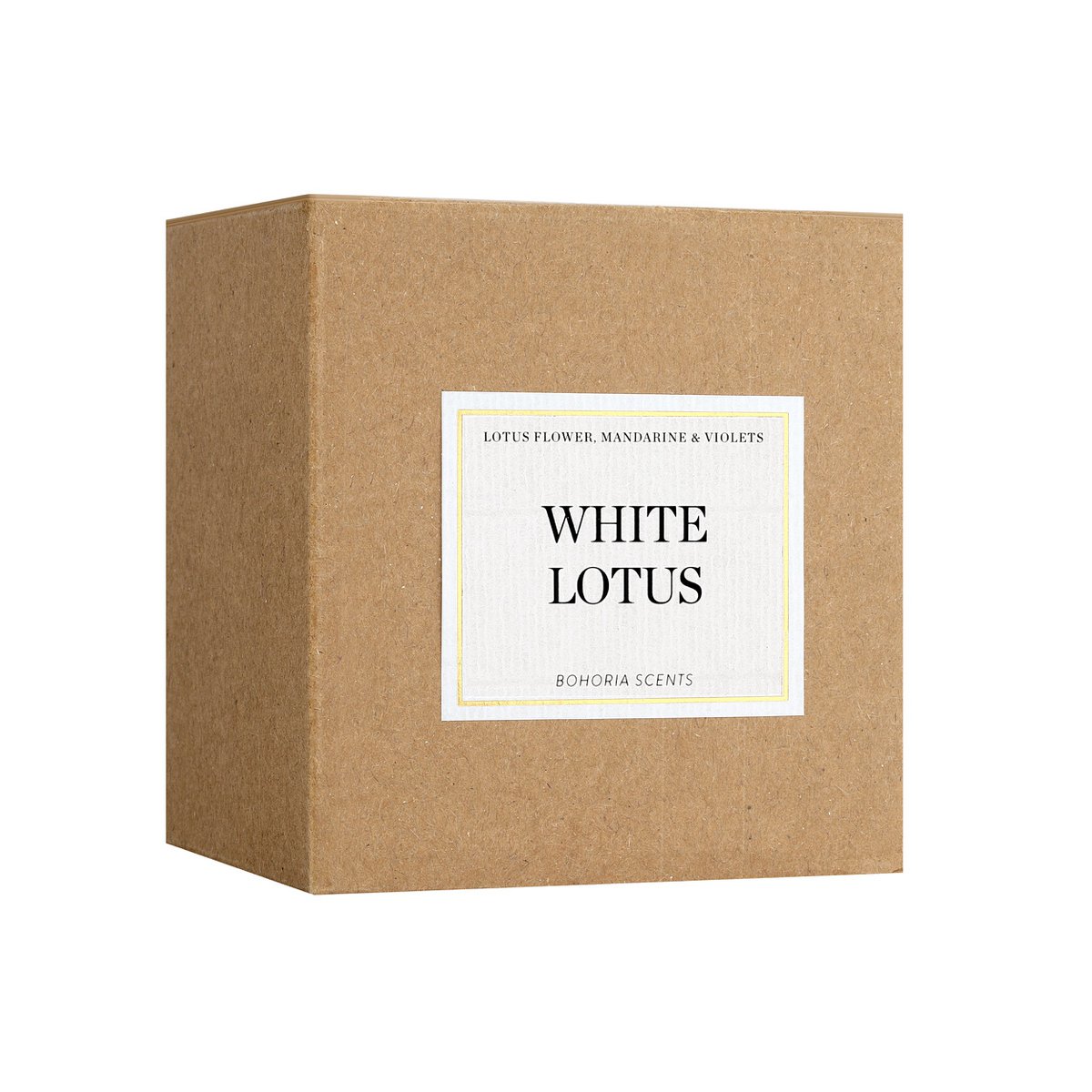 Witte Lotus geurkaars 230g – Witte Lotus & Sandelhout, 50u