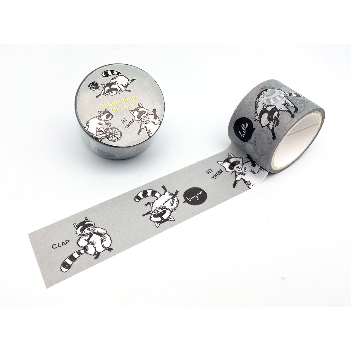 Raccoon Masking Tape / Washi Tape