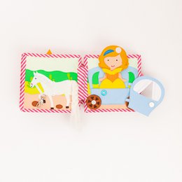 Lille prinsesse – 6 siders mini stille bog