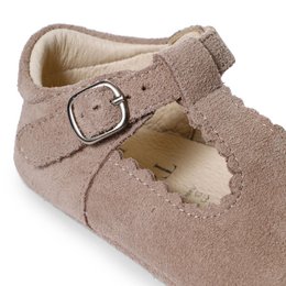 Taupe t-schoentjes