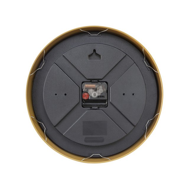 Zegar ścienny NeXtime Berlin 30 cm żółty