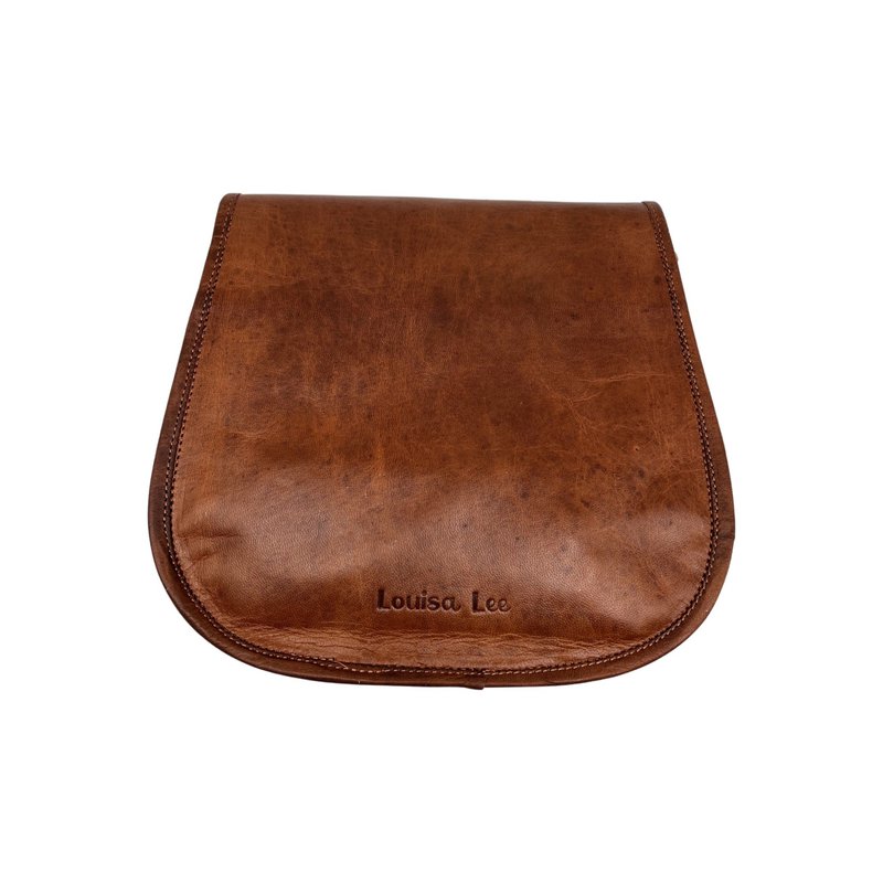 BORSA A TRACOLLA DIVYA IN VERA PELLE