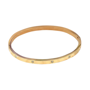 LOUIZ Bangle with rhinestones