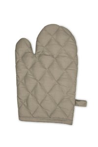 Oven Gloves 180 gr, 100% cotton 21 x 30 cm Taupe