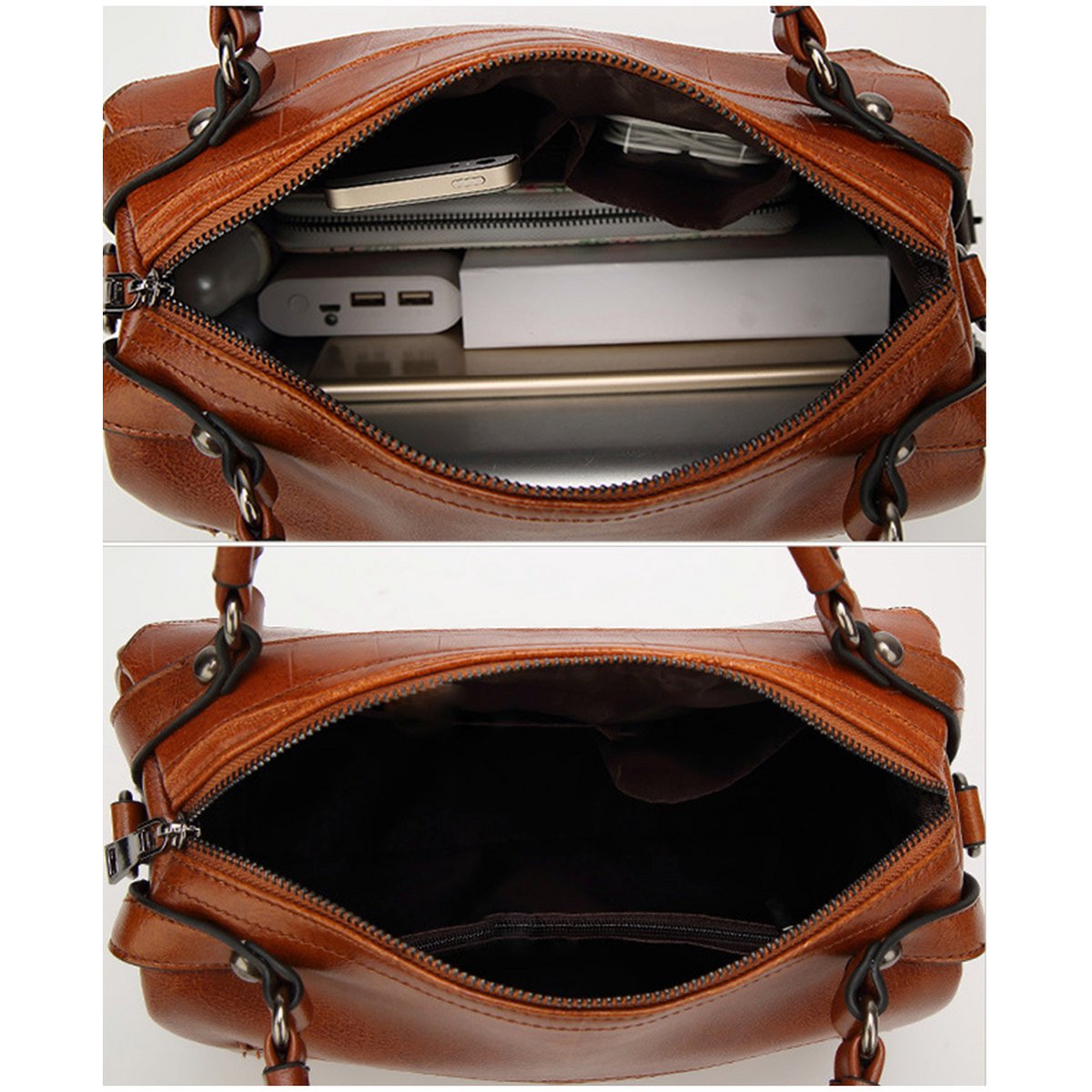AnBeck Women's Elegant PU Leather Shoulder Bag / Top Handle (2 Color Options)