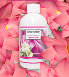 Perfume de cera Horomia Muschi e Loto 500ml