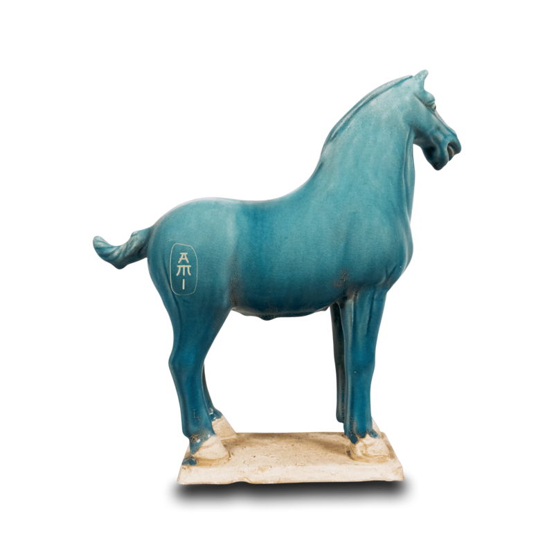 Set Caballo Mediano Celeste