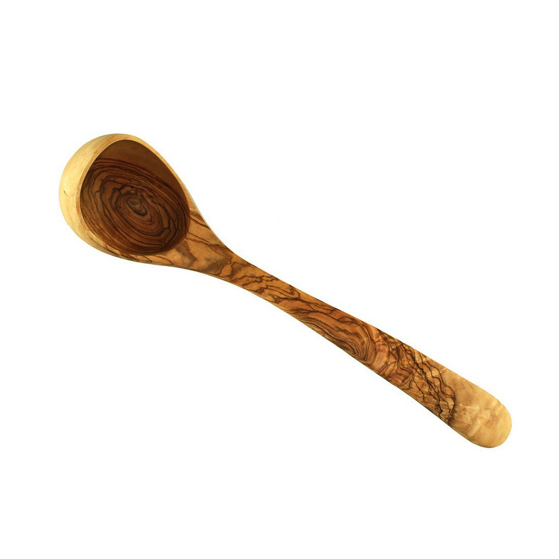 Chochla do kuchni i sauny 25 cm wykonana z drewna oliwnego