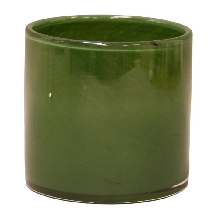 TLIGHT GLASS ROUND  1PC       GREEN