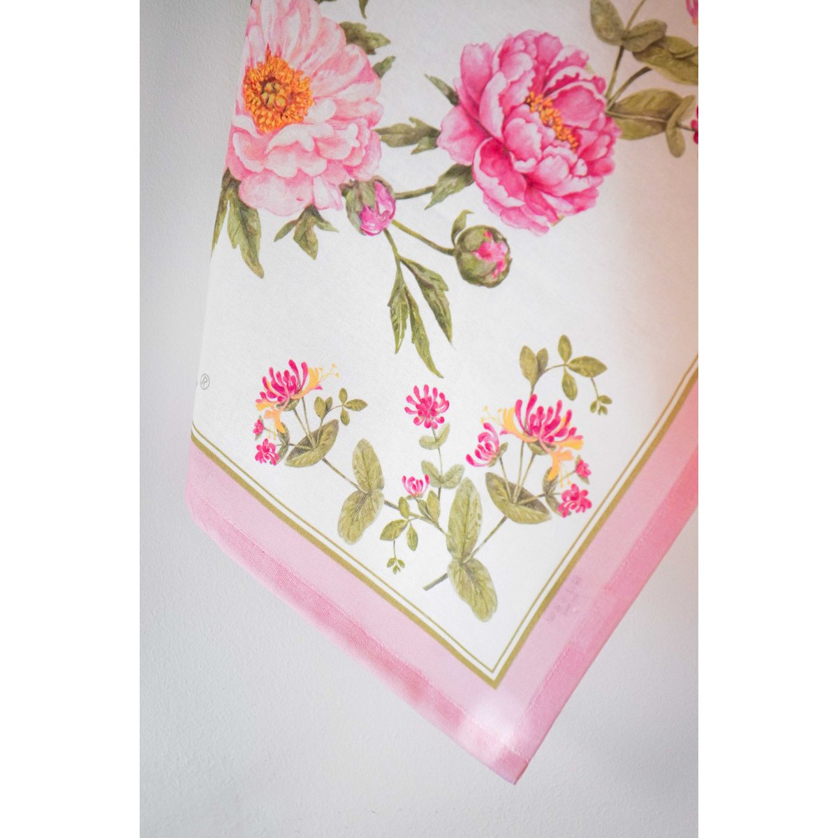Asciugapiatti Peonia rosa 50x70 cm Isabelle Rose