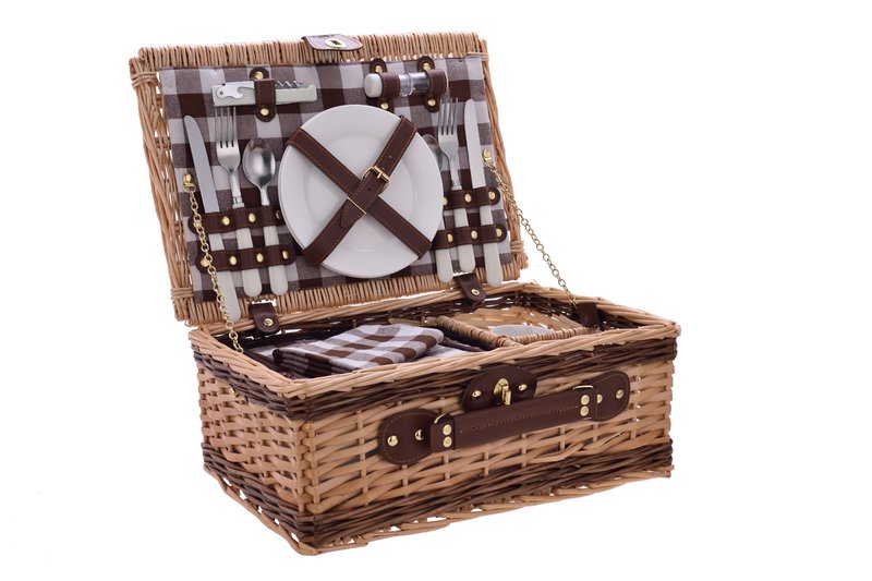 CESTA PICNIC PANIER LAGUIOLE 11 UNIDADES