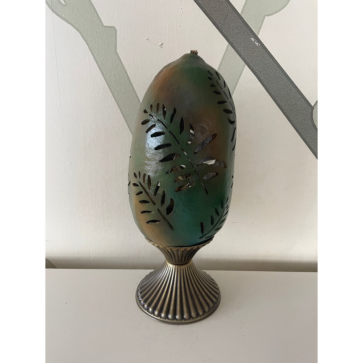 Gourd Lamp - Leaves