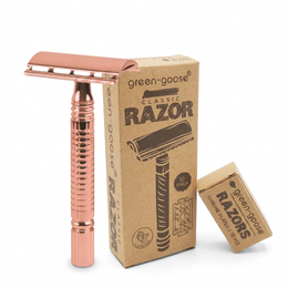 green-goose Classic Shaving Set - Rose Gold