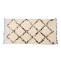 IKAT Sivas Tan Brown Kelim Teppich