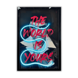 Scarface World | LED Wall Art