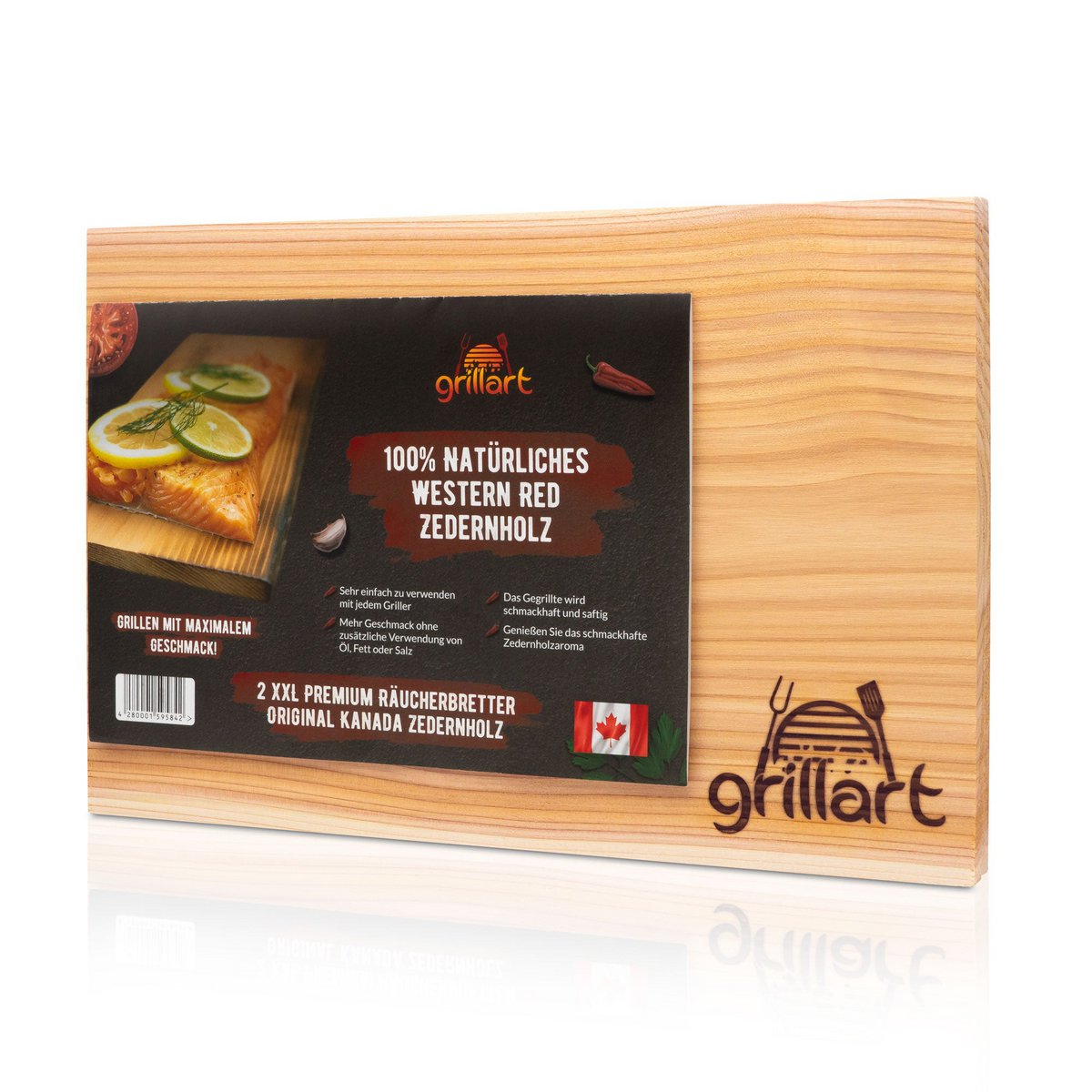 Cedar wood boards for grilling - from 100% natural western red cedar wood