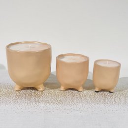 Nude Marble Candle