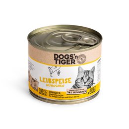 Dogs’n Tiger Adult Premium, kattefoder, yndlingsfoder, vådfoder, kornfri, kylling