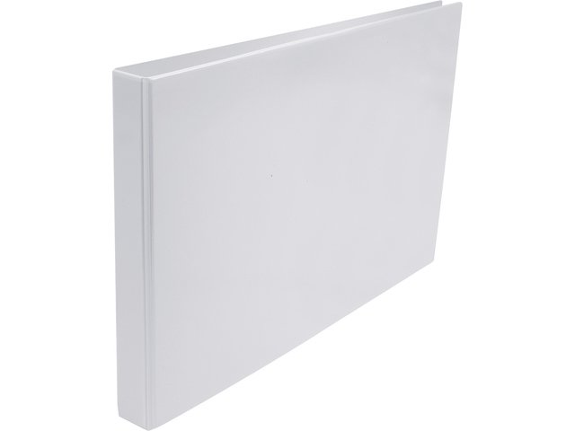 Carpeta de anillas de presentación Kangaro A3 4r D-25mm blanco 2 piezas Retráctil a 2 piezas