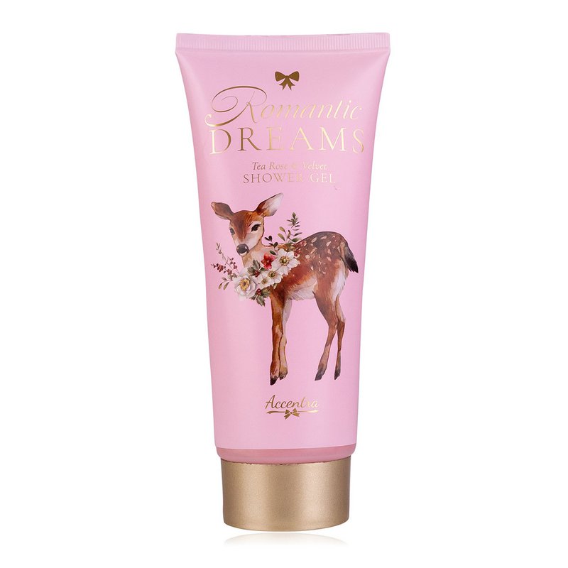 Duschgel ROMANTIC DREAMS, Duft: Tea Rose & Velvet
