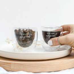Thermo glasses set "You are magical" 80ml