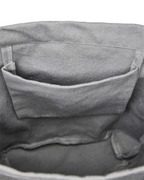 Mira Canvas Taske - Ultimate Grey  100% økologisk bomuld