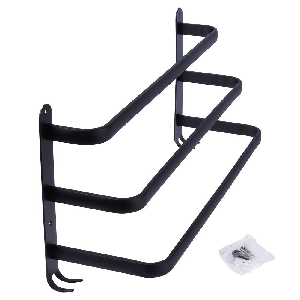 Handdoekrail metaal 50cm