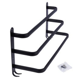 Handdoekrail metaal 50cm