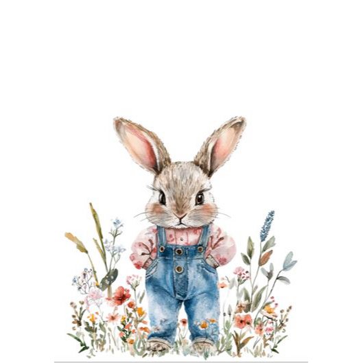 Bæredygtigt kort - Garden Bunny