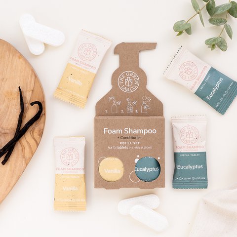 Navulset Shampoo Tabletten – for Eucalyptus en Van