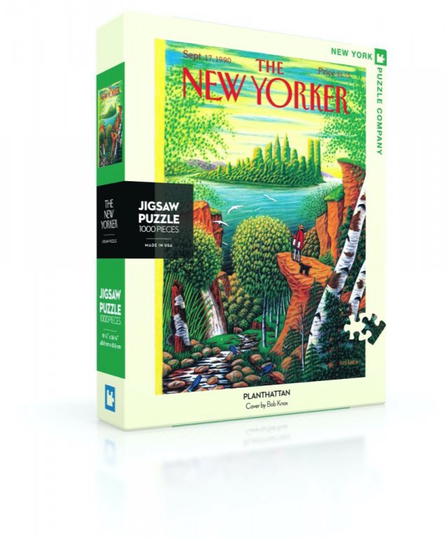 New York Puzzle Company Puzzle Planthattan - 1000 pezzi