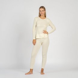 Leggings til kvinder 250 Merino Natural