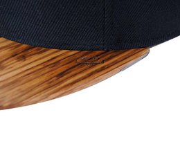 Cap with Wooden Brim