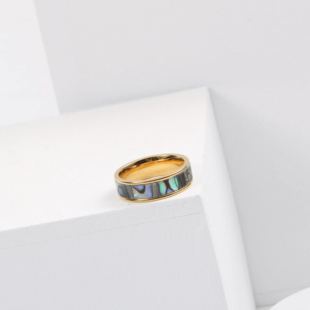 Cosmo - Ringband aus Abalone-Muschel