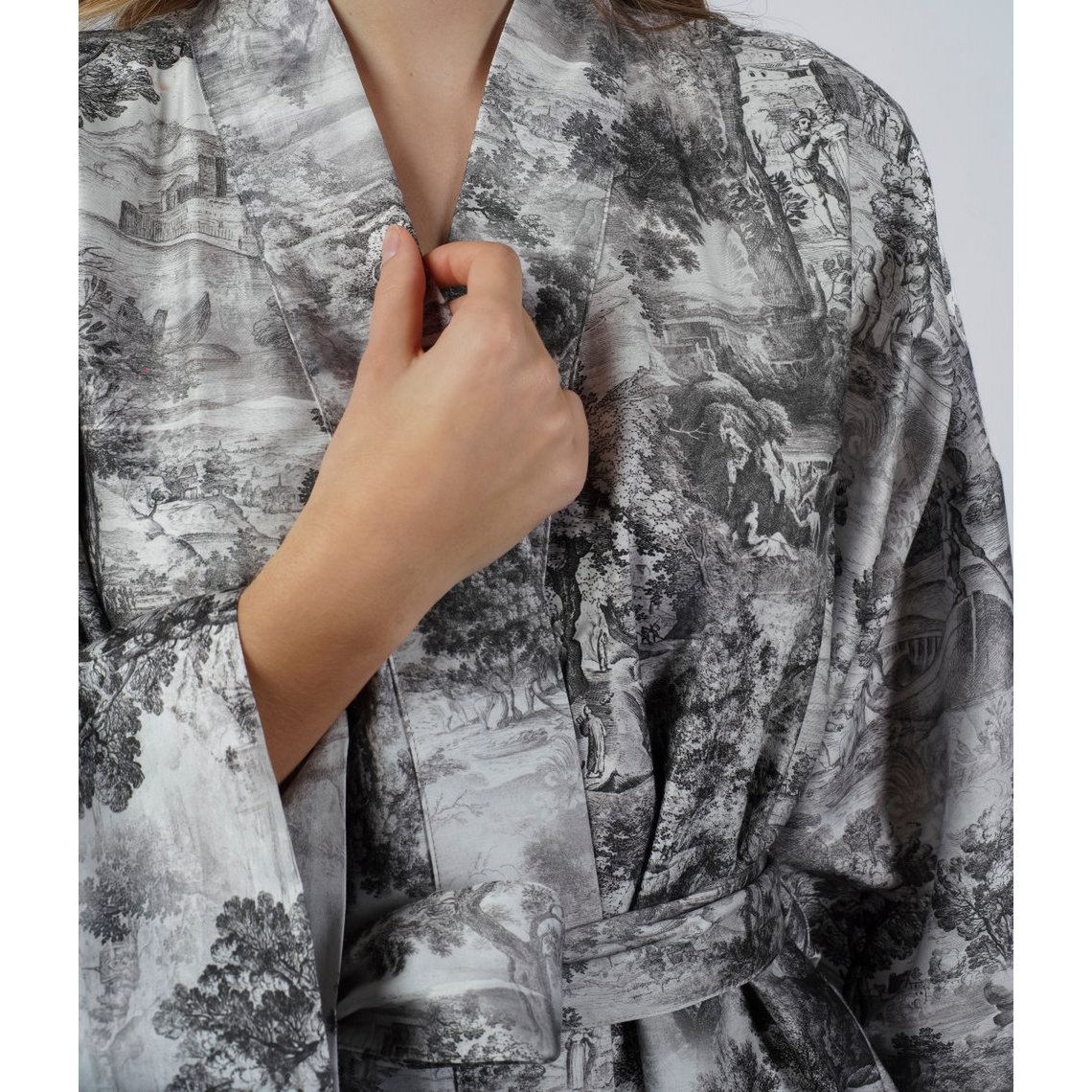 Albornoz Kimono The Lover's Tale Gris