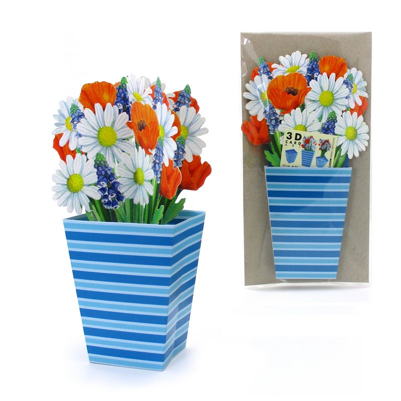 Bouquet de bouquet floral 3D