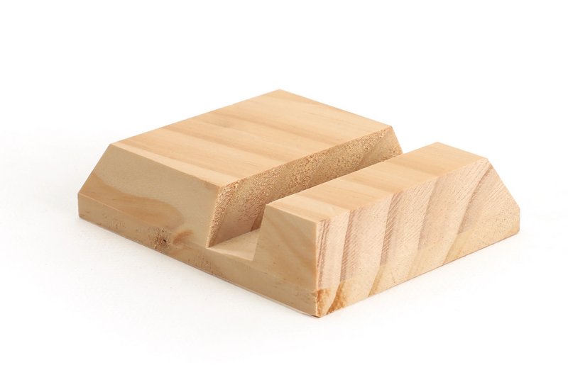 PORTA CELLULARE IN LEGNO 80x25x94mm