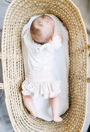 Light Beige Bloomers With Ruffles 