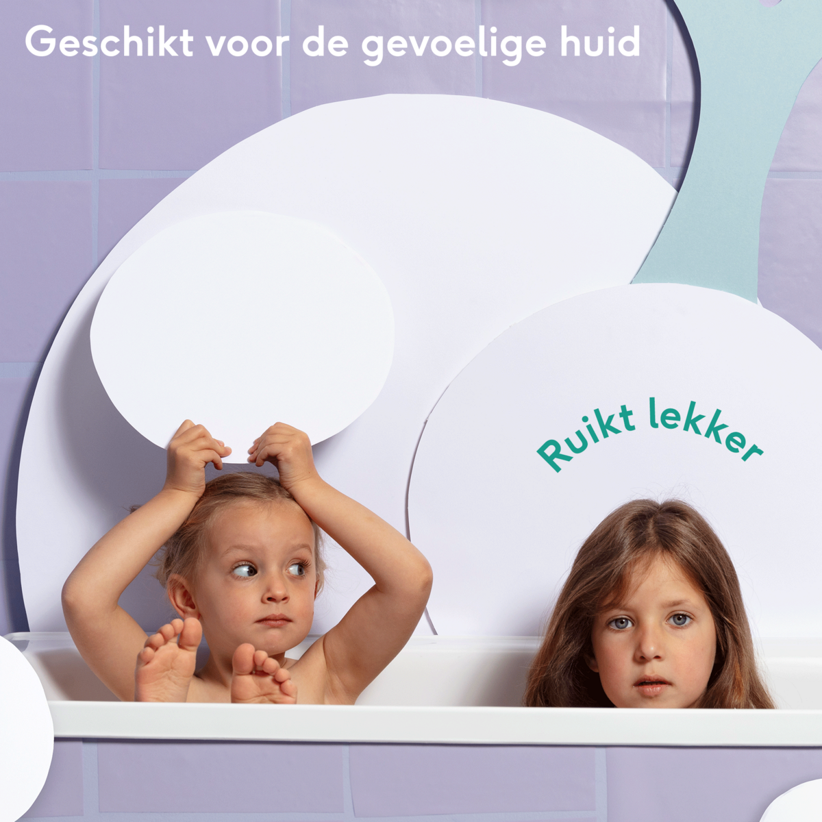 Naïf Verzorgende Badschuim voor Baby & Kids 500ml
