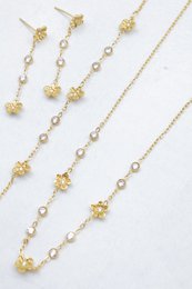 Parure de bijoux en acier inoxydable