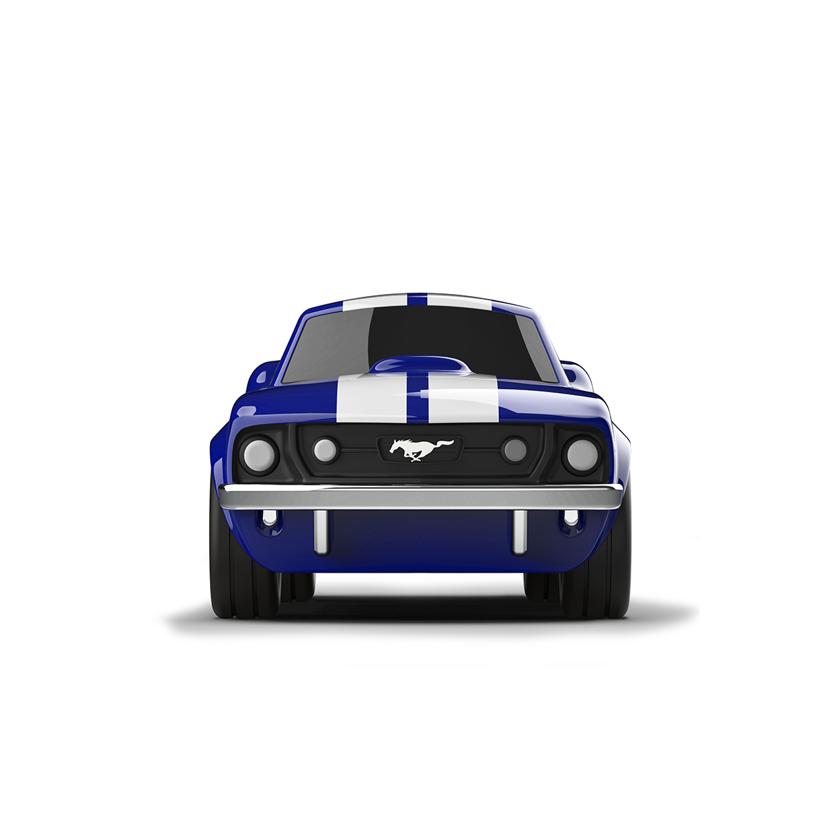 Small Racing Car Ford Mustang Blue Toy