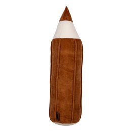 Corduroy crayon pillow “Carmel”