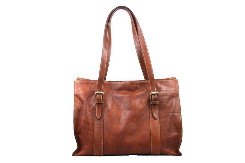 Leather lady bag 40 cm lenght x 28 cm height