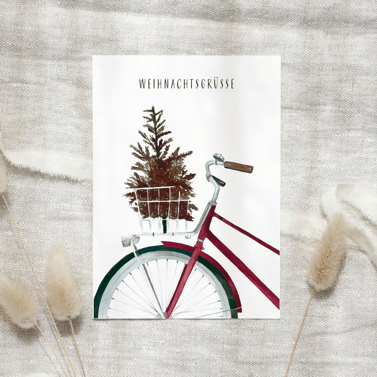 Ansichtkaart · Kerstgroet