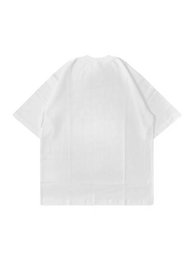 T-shirt Oversize "Loud" Stampa Rossa | Horda Cotone 200g