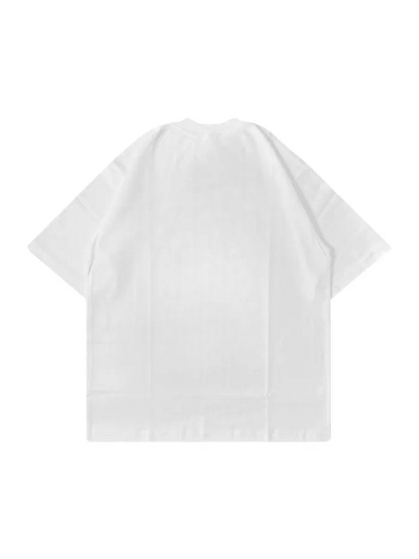 T-shirt Oversize "Loud" Stampa Rossa | Horda Cotone 200g