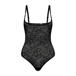 Lacy Open Bust Bodysuit