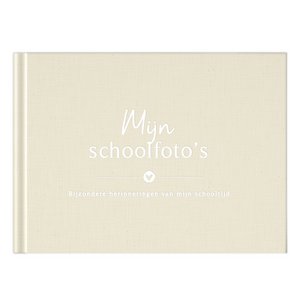Fyllbooks My school photo book - Linen Beige