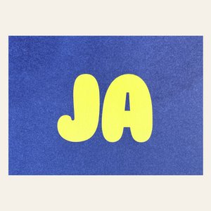 Risographie Postkarte – JA – DIN A6